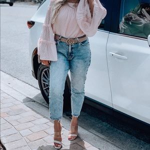 Abercrombie Curve Love Mom High Rise Jeans 28/6